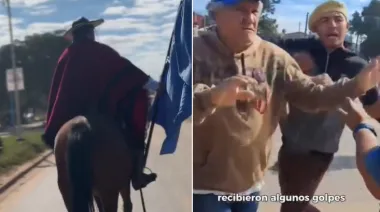 A caballo, Paoltroni trata de "usurpador" a Insfrán y varios intendentes de Formosa