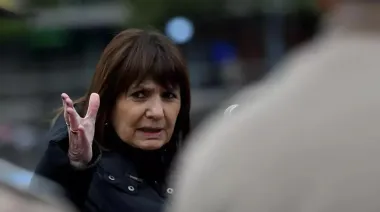 Patricia Bullrich: “Que la gente sepa que con nosotros no se jode"