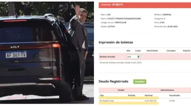 Jorge Macri se moviliza en un auto que le debe más de $300 mil a su propio gobierno