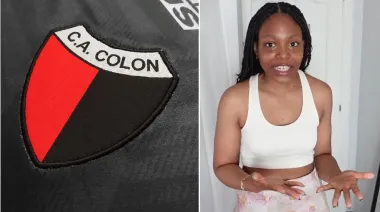 La influencer de Annobón se hizo hincha de Colón y quiere ver a Los Palmeras