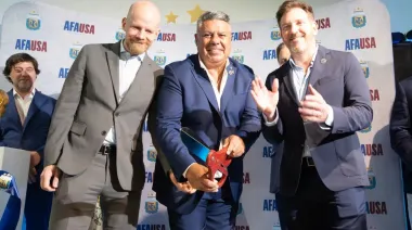 Cómo son las oficinas de la AFA en Miami que inauguró Chiqui Tapia