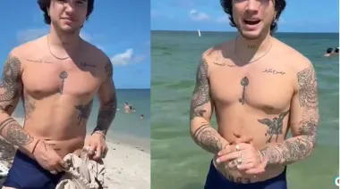Los memes del bulto de Julián Serrano en su viaje