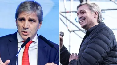 “Burro”, “basura” y “corrupto”: Caputo estalló por la crítica de Máximo Kirchner al bono de 100 años