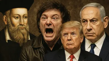 Milei, Trump e Israel: el presidente argentino apoya la guerra con Irán para cumplir una profecía de Parravicini