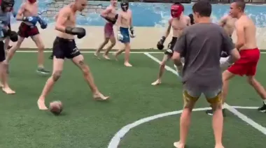 Futbox: el deporte viral que fusiona fútbol y boxeo en Ucrania