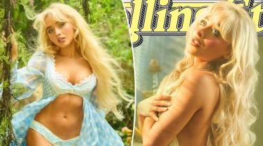 Sabrina Carpenter llega a la tapa de Rolling Stone ¡desnuda!
