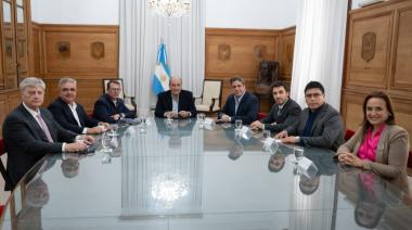 Gobernadores llevaron sus reclamos a Francos por la caída de fondos coparticipables