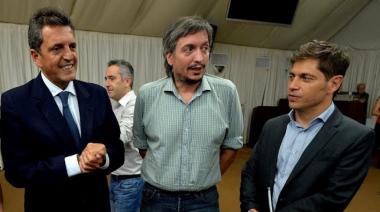 Kicillof, Máximo y Massa acuerdan impulsar a los candidatos con mayor potencial