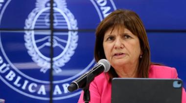 Bullrich defendió al policía que baleó a Thiago Correa y apuntó contra la inseguridad en La Matanza