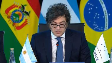 Milei, amenazante con el Mercosur si no se avanza en “el camino de la libertad”