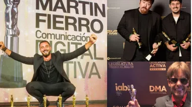 Los últimos ganadores del Martín Fierro digital de oro