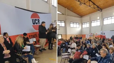 Escándalo en Río Negro porque la UCR hizo un acto partidario en una escuela pública