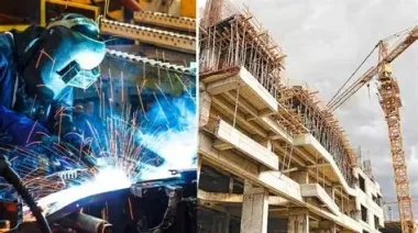 Repunte industrial con freno en la construcción y minería