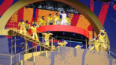 La ceremonia de clausura y el show del entretiempo, con impronta norteamericana