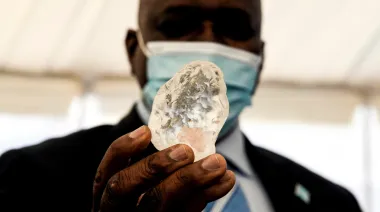 Producción de diamantes: cómo Rusia superó a África en 2023