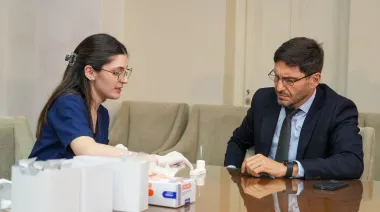 Pullaro se sometió al primer antidoping y anunció testeos obligatorios para la Policía