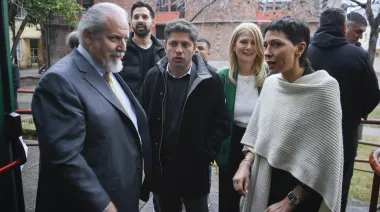 Kicillof y Mayra Mendoza juntos: las primeras fotos de la 'unidad' en la Tercera