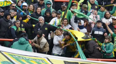 La barra brava de Aldosivi intentó dirimir su interna a cuchillazos