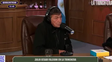 ¿Falcioni bancó a Milei?