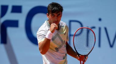 Román Burruchaga brilla en tenis y firma su mejor actuación en el ATP de Gstaad