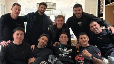 Momo Benavides reunió a Marcos Rojo, Lucas Castro, Mariano Andújar y De Blasis