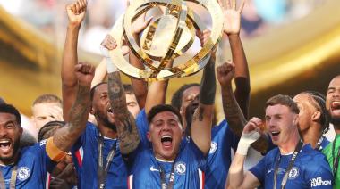 Enzo Fernández, campeón del mundo con la selección y con el Chelsea