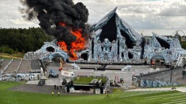 Se incendió el escenario principal de Tomorrowland