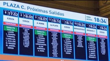 Demoras y cancelaciones en el Tren Roca por un socavón en el puente Bosch