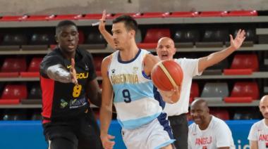 Básquet: Argentina le ganó a Angola 79-73 en el inicio de su gira de amistosos