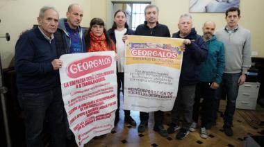 Georgalos: referentes K gestionarán la audiencia con el Ministerio de Trabajo provincial