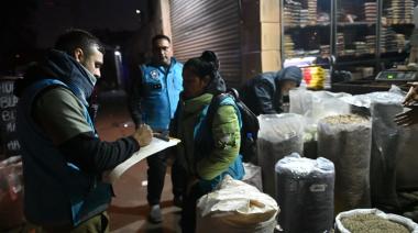 La Ciudad desalojó manteros y liberó las veredas en la zona de Liniers