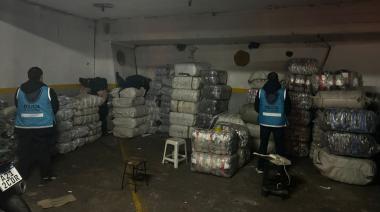 Balvanera: secuestran mercadería de contrabando valuada en 62 millones de pesos