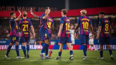 El Barcelona arrasa en el Trofeo Joan Gamper con una goleada frente al Como