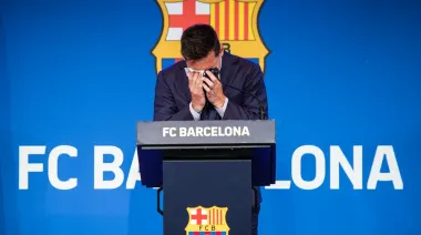 El día que lloró Messi: a 4 años de su salida de Barcelona