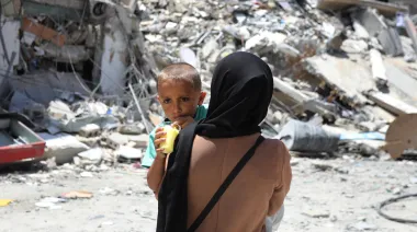 Fuerza Aérea Jordana y CNN revelan la destrucción en Gaza: imágenes impactantes