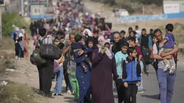 Tensión en Gaza: el movimiento masivo que alerta a la comunidad internacional