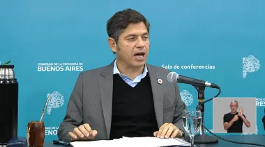 Kicillof enviará un proyecto a la Legislatura para reactivar la obra pública en Buenos Aires