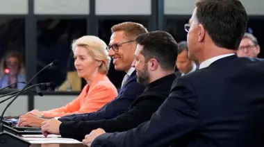 El lapsus de Trump con el presidente finlandés en una reunión clave