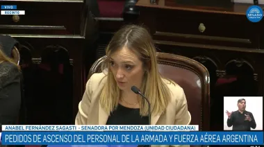 "Unión por la Plat...": el insólito furcio de Fernández Sagasti en plena sesión