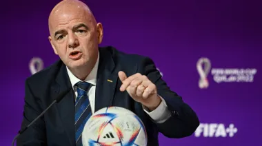 El presidente de la FIFA Gianni Infantino repudió los incidentes de Avellaneda