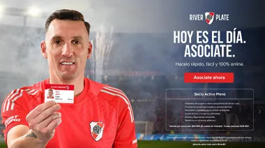 River lanzó una emotiva campaña para sumar más socios con Franco Armani