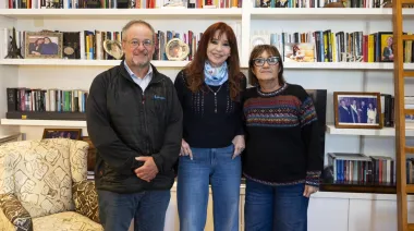 Cristina Kirchner recibió al líder docente mundial y habló de la “catástrofe social” generada por Milei