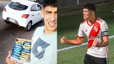 Lautaro Rivero: de vender alfajores a brillar en River