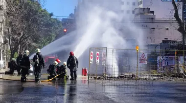 Susto por escape de gas en Ciudad de Buenos Aires: operativo controlado