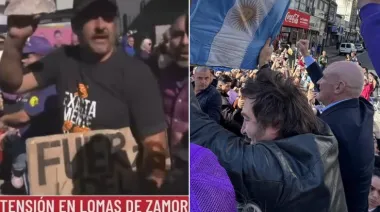 Los piedrazos despertaron al PRO tras el escándalo de Spagnuolo y Karina Milei