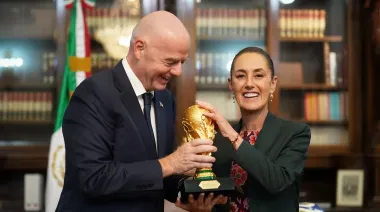 Claudia Sheinbaum y Gianni Infantino: la Copa Mundial de Fútbol 2026 en México