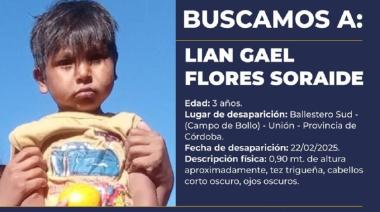Seis meses sin Lian: la familia insiste en la búsqueda mientras la causa sigue sin avances