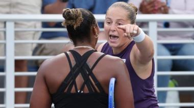 Escándalo en el US Open: Townsend y Ostapenko discutieron fuerte tras el partido