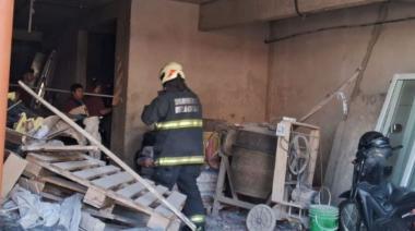 Cuatro obreros murieron tras desplomarse un montacargas desde un noveno piso
