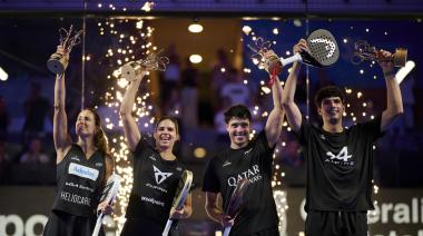 Con Agustín Tapia y Delfi Brea, Argentina está en la cima del pádel mundial